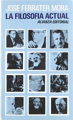 Portada del libro de La filosofía actual