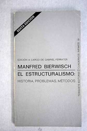 Portada del libro de El estructuralismo