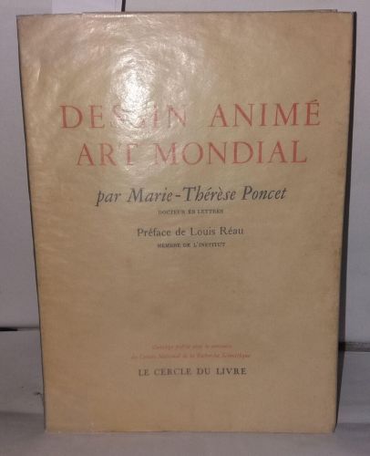 Portada del libro de Dessin animé art mondial
