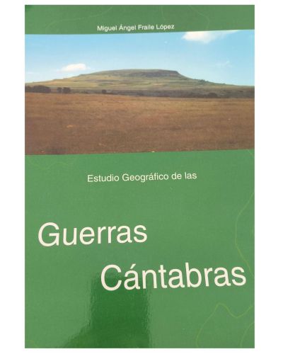 Portada del libro de Estudio geográfico de las guerras cántabras