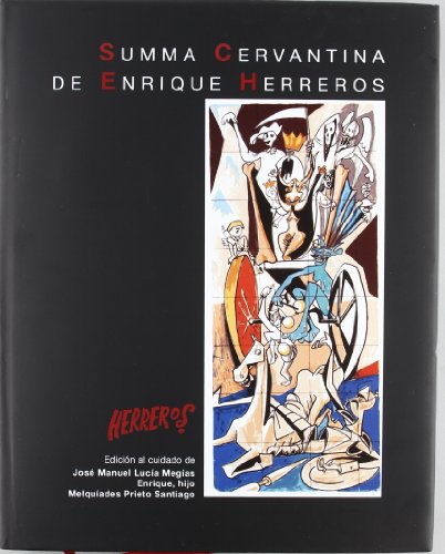 Portada del libro de Summa cervantina de Enrique Herreros