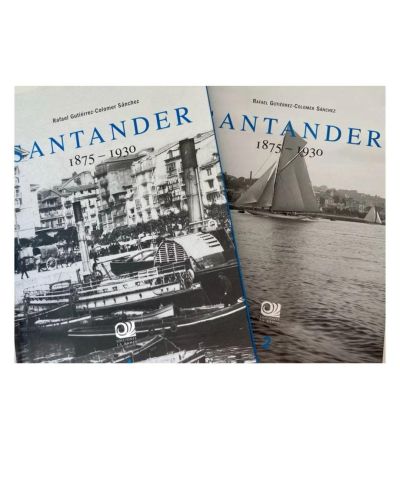 Portada del libro de Santander 1875-1930 Tomos I y 2