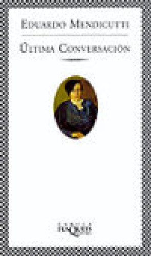 Portada del libro de Ultima conversación