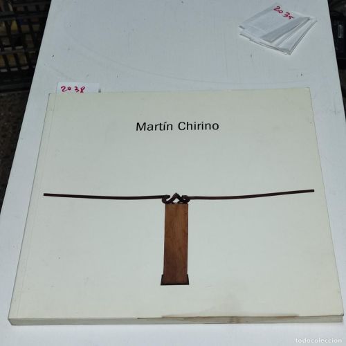 Portada del libro de Martín Chirino
