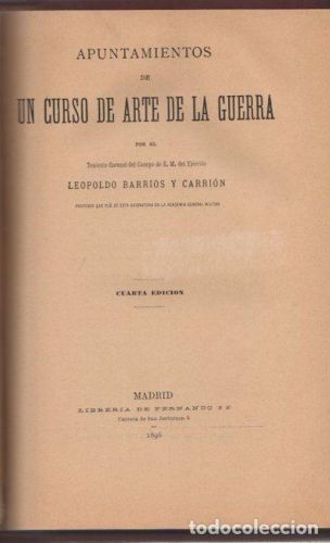 Portada del libro de Un curso de arte de la guerra 