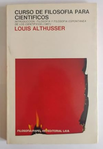 Portada del libro de Curso de filosofía para científicos