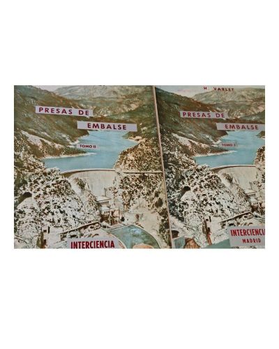 Portada del libro de PRESAS DE EMBALSE TOMOS I Y II