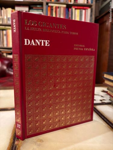 Portada del libro de Dante. Los gigantes de la literatura universal