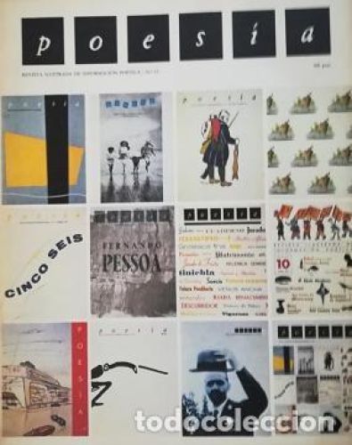 Portada del libro de Poesía. Número 15. Revista ilustrada de información poética.