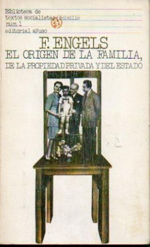 Portada del libro de El origen de la familia, de la propiedad privada y del Estado