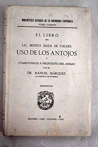 Portada del libro de El Libro del uso de los antojos