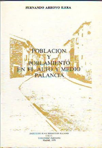 Portada del libro de Población en el Alto y Medio Palancia