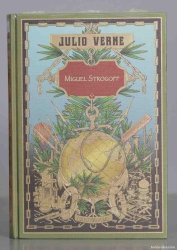 Portada del libro de Miguel Strogoff