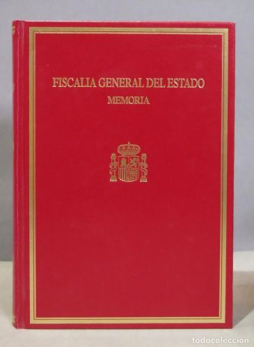 Portada del libro de Memoria de la Fiscalía General de Estado 2004