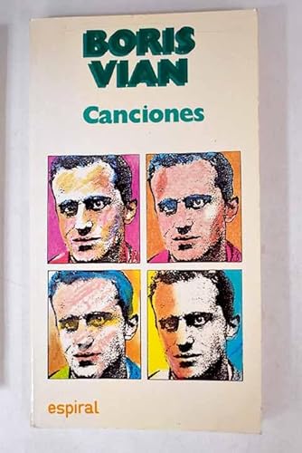 Portada del libro de Canciones de Boris Vian