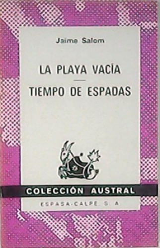 Portada del libro de La playa vacía ; Tiempo de espadas