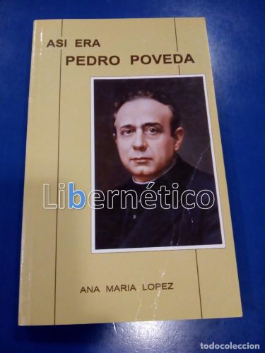 Portada del libro de Así era Pedro Poveda