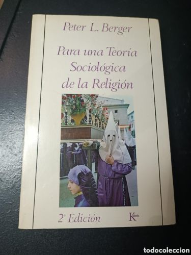 Portada del libro de PARA UNA TEORÍA SOCIOLÓGICA DE LA RELIGIÓN