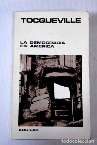 Portada del libro de La democracia en América.