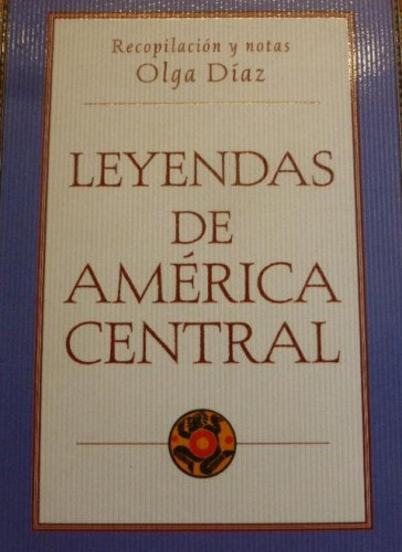 Portada del libro de Leyendas de América Central