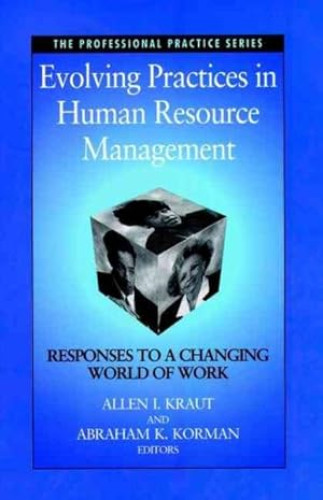 Portada del libro de Evolving Practices in Human Resource Management
