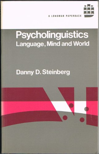 Portada del libro de Psycholinguistics: Language, Mind, and World (Longman Linguistics Library)