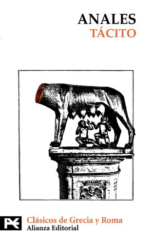 Portada del libro de Anales (Biblioteca tematica: Clasicos de Grecia y Roma / Thematic Library: Classics of Greece and Rome)...