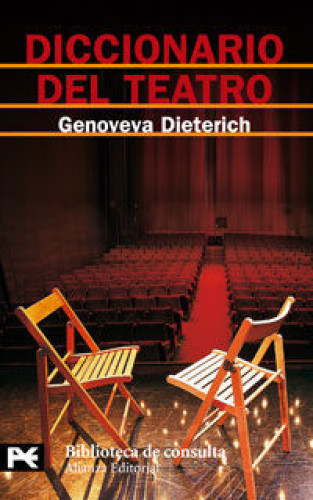 Portada del libro de Diccionario del teatro