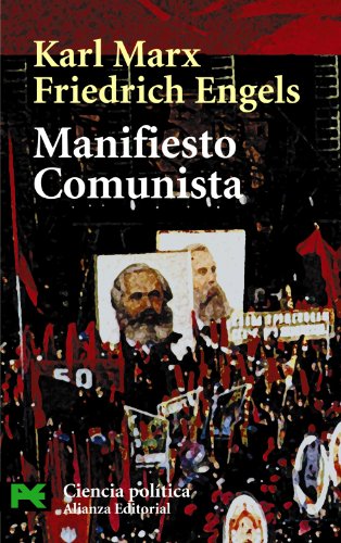 Portada del libro de Manifiesto comunista