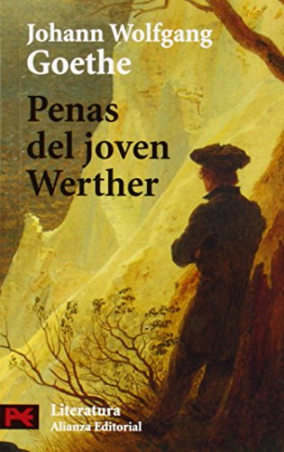 Portada del libro de Penas del joven Werther