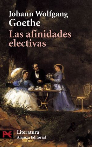 Portada del libro de Las afinidades electivas