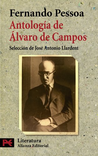 Portada del libro de Antologia de Alvaro Campos