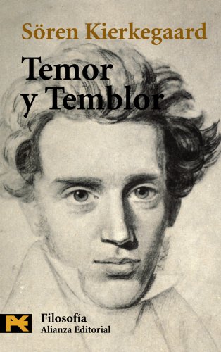 Portada del libro de Temor y temblor
