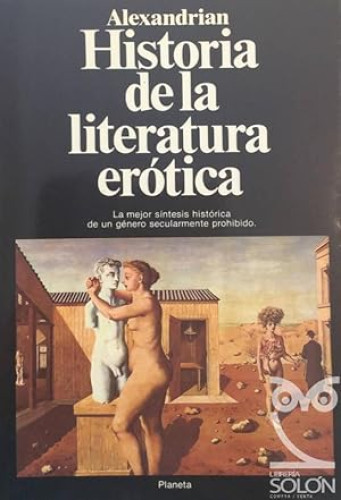 Portada del libro de Historia de la literatura erótica