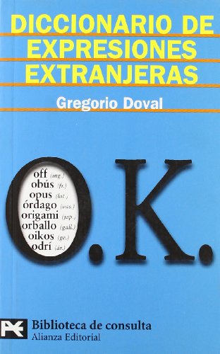 Portada del libro de Diccionario de expresiones extranjeras