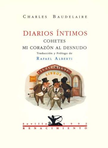 Portada del libro de DIARIOS INTIMOS. COHETES. MI CORAZÓN AL DESNUDO