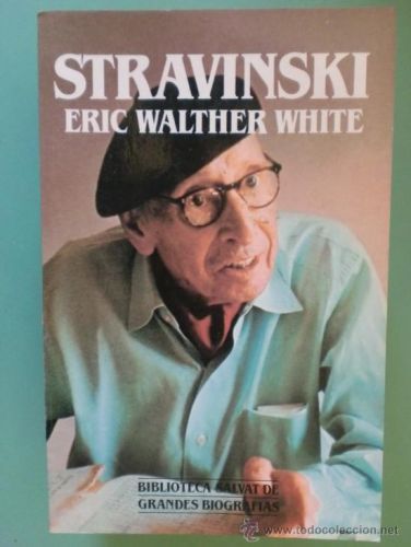 Portada del libro de Grandes biografías. Stravinski