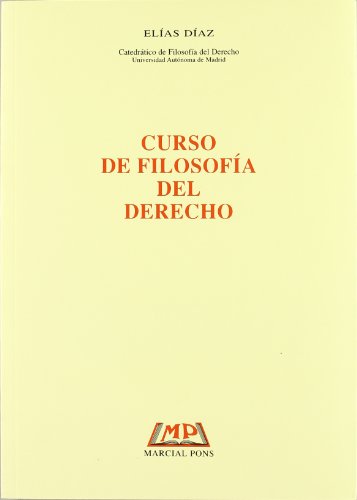 Portada del libro de Curso de filosofía del derecho