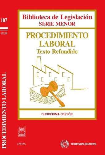 Portada del libro de Procedimiento laboral