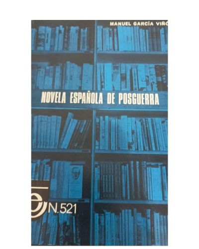 Portada del libro de NOVELA ESPAÑOLA DE POSGUERRA