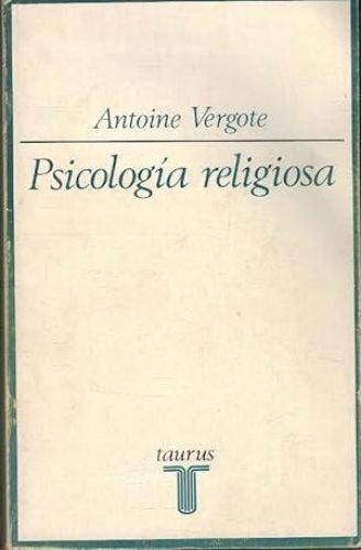 Portada del libro de PSICOLOGÍA RELIGIOSA
