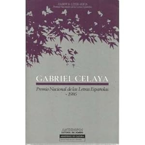 Portada del libro de Gabriel Celaya