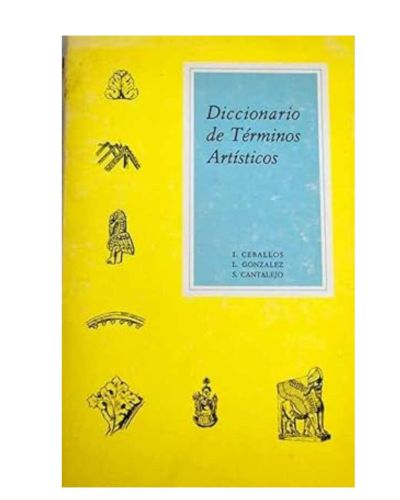 Portada del libro de Diccionario de términos artísticos