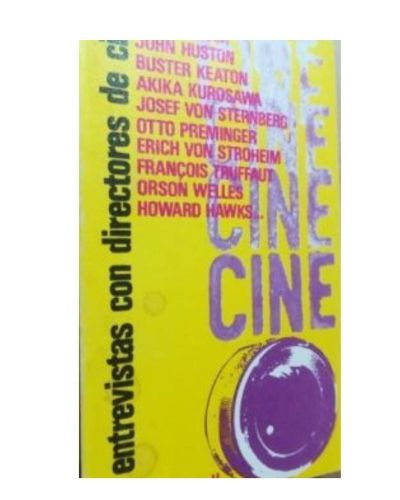 Portada del libro de ENTREVISTAS CON DIRECTORES DE CINE.  Volumen II.