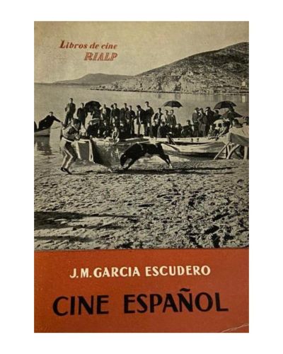 Portada del libro de Cine Español