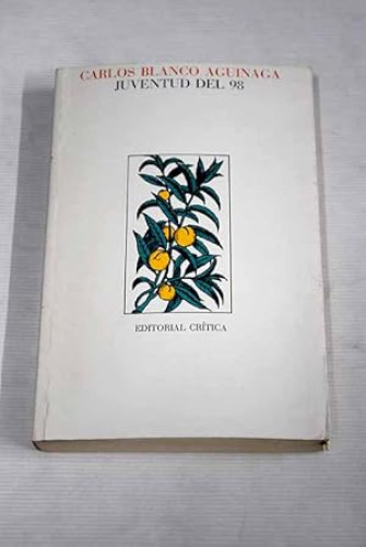 Portada del libro de Juventud del 98