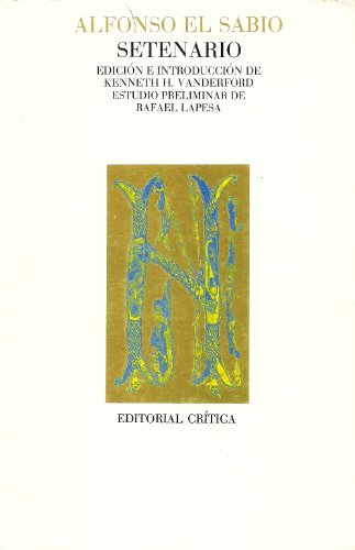Portada del libro de Setenario