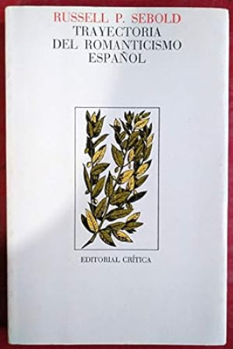 Portada del libro de Trayectoria del romanticismo español
