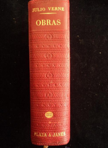 Portada del libro de JULIO VERNE. OBRAS. PLAZA Y JANES. TOMO III. 19611960 PAG