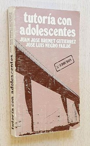 Portada del libro de Tutoría con adolescentes
